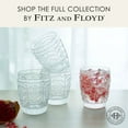 thumbnail image 2 of Fitz and Floyd Trestle 10 oz Clear Double Old Fashion Glass (Set of 4), 2 of 5