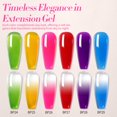 thumbnail image 4 of Kit de gel para uñas Born Pretty Neon Extension, 6 colores con lámpara, 4 of 9