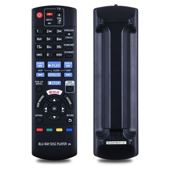 New N2QAYB001147 Replacement Remote Control fit For Panasonic Blu-ray Disc Player DMP-UB400 DMP-UB300 DMP-UB310 DMP-UB314 DMP-UB320 DMP-UB390 DMP-UB404 DMP-UB420 DMP-UB820 DMP-UB824 DP-UB320 DP-UB420