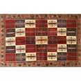 thumbnail image 1 of Ahgly Company Indoor Rectangle Traditional Red Persian Area Rugs, 2' x 5', 1 of 6
