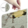 thumbnail image 4 of FMSHPON Anchor Clipboard Hardboard Wood Nursing Clip Board and Pull for Standard A4 Letter 13x9 inches, 4 of 7