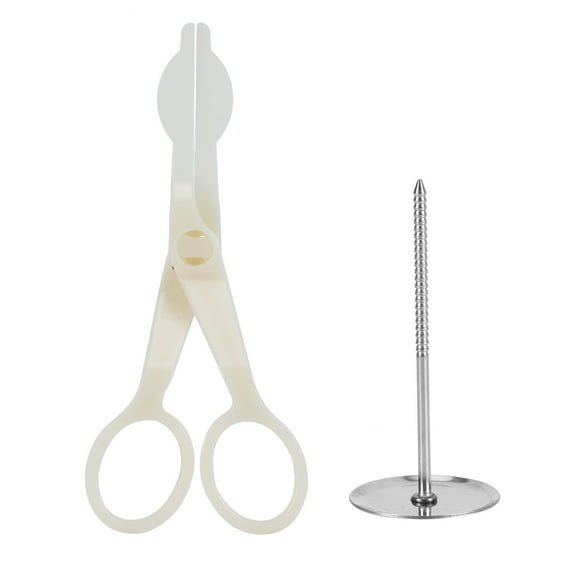 Flower Piping Scissors - Icing & Cake Decorating Tool for Cupcakes & Pastries