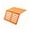 Orange, variant on Hometravel Mahjong Card Foldable Under-Mat Slide-in Stand, Slide-In Tile Rack for American Mahjong, Portable Tabletop Game Organizer for Cards, Tiles