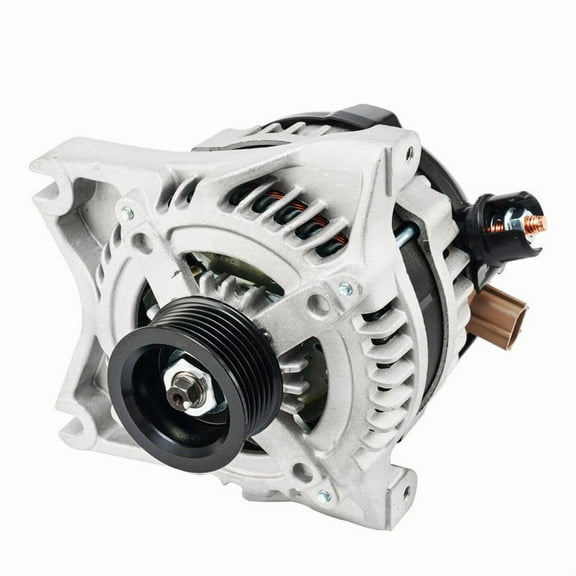 Detroit Axle - Alternator for 2009-2010 Ford F-150 Expedition Lincoln Navigator Lobo [150A/12V, CW Rotation, 6-Groove Pulley], Alternator with Pulley Replacement