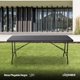 thumbnail image 2 of Mesa Plegable Negra 180 Siena, 2 of 2