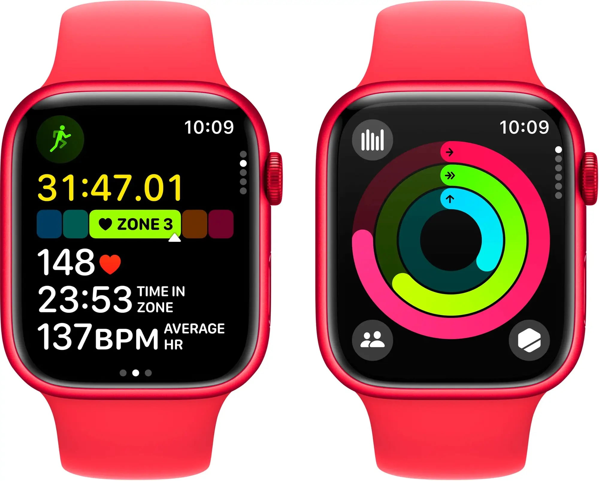 Restored  Apple Watch Series 9 45mm (GPS + Cellular) Aluminum Case (Refurbished)