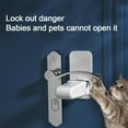 Child Locks for Door Door Handle Fixed Lock for Indoor Security,Door
