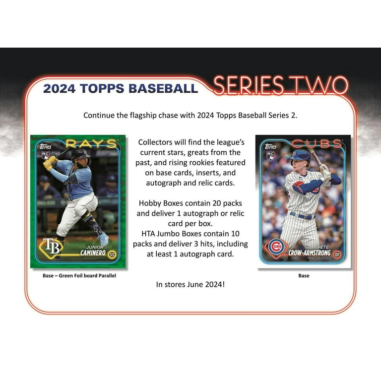 Amazon.com: 2024 Topps Baseball Series 2 Hobby Top Baseball