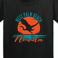 thumbnail image 4 of Inktastic West Palm Beach Florida Vacation Youth T-Shirt, 4 of 5
