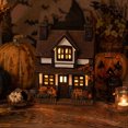 thumbnail image 6 of HAHUT Vintage Light-Up Pumpkins Cottage, Hand-Painted Pumpkin LED House Decor for Autumn Thanksgiving Halloween Tabletop Mantel Shelf Display (Brown), 6 of 7
