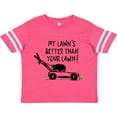 thumbnail image 3 of Inktastic Father's Day Dad My Lawn's Better Than Your Lawn Boys or Girls Toddler T-Shirt, 3 of 5