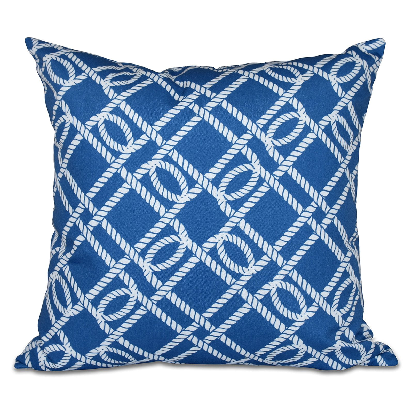 Simply Daisy 16" x 16" Know the Ropes Geometric Print Pillow