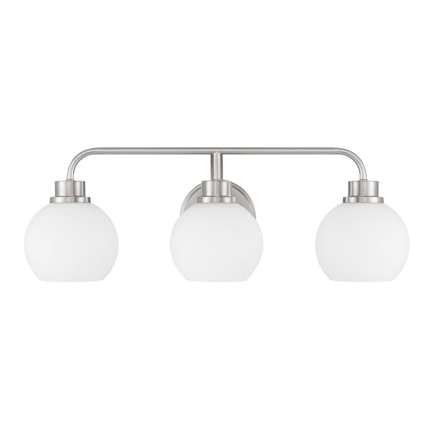 Bathroom Vanity Light in Brushed Nickel