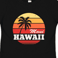 thumbnail image 4 of Inktastic Maui Hawaii Retro Sunset Boys or Girls Toddler T-Shirt, 4 of 5