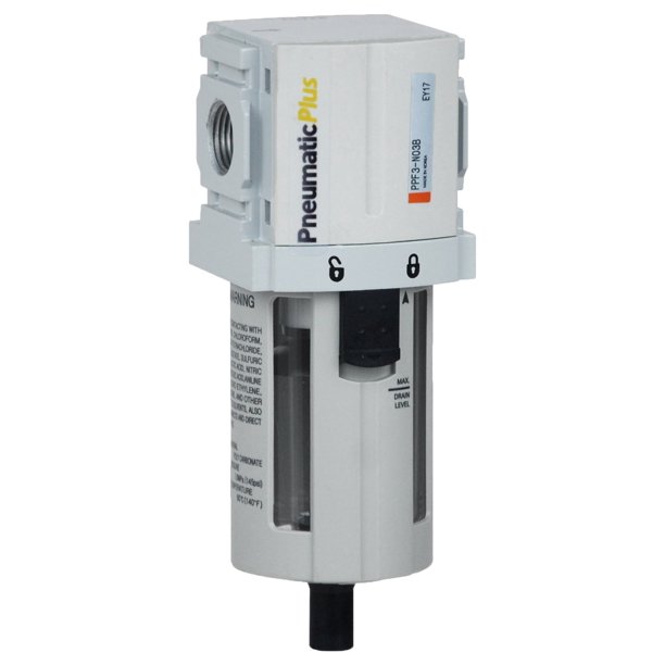 PneumaticPlus PPF3N02B Compressed Air Particulate Filter 1/4" NPT