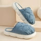 thumbnail image 4 of Zapatillas de casa para hombre Slip Zapatillas cálidas de invierno Zapatos para interiores y exteriores, 4 of 5