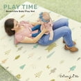 thumbnail image 6 of Dream On Me Play Time Reversible Baby Play Mat Foldable Extra Large Thick Foam Crawling Playmats for Toddlers Waterproof Portable Playmat Yoga/Picnic/Game Mat Indoor/Outdoor, Cloud and Jungle Bear, 6 of 6