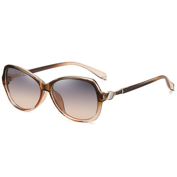 Polarized Sunglasses for Women, Small Frame, Color-Changing Lenses, Fashion Style, Strong PC Frame, with Logo, TAC Lenses