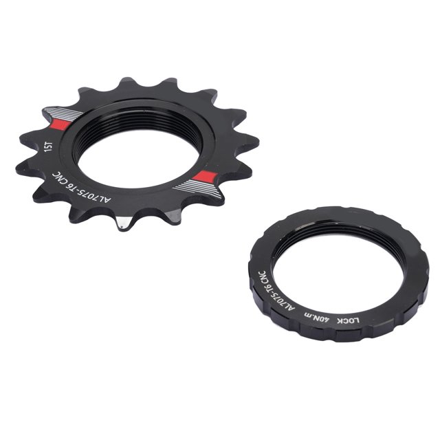 Fixed Gear Lightweight Aluminum Alloy Cycle Freewheel Replacement for City Commuting Fitness Training