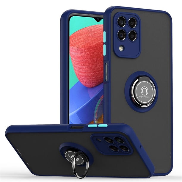 Funda de teléfono con anillo de Metal para Samsung Galaxy M13, M23, M33, M53, M21, M31, M51, M62, M30S, M31S, F52, F62, cubierta trasera xuanjing unisex