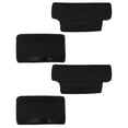 thumbnail image 1 of FESTFENDS 2 Paires de Coussins pour Béquilles Polyester Noir et Mousse pour Récupération Médicale, 1 of 8