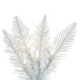 thumbnail image 5 of Vickerman 5' Sparkle White Spruce Pencil Artificial Christmas Tree, Warm White LED Lights, 5 of 5