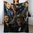 thumbnail image 5 of Pedro Pascal Blanket Cool #1 Ultra Soft Flannel Fleece Blanket Stylish Bedroom Living Room Sofa Warm Blanket All Season Use 30"*40"（76 * 100cm）, 5 of 6