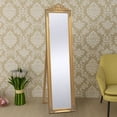 thumbnail image 6 of vidaXL Full Length Floor Mirror Free Standing Wood Bedroom Dressing 4 Colors, 6 of 25