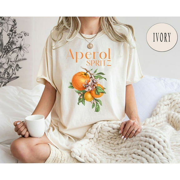 Retro Aperol Spritz T-shirt, Social Club T-shirt, Aperol Spritz Bachelorette T-shirt, Campari Aperol Spritz Cocktail T-shirt, Gift for Her.