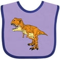 thumbnail image 3 of Inktastic Roaring T-Rex Boys or Girls Baby Bib, 3 of 4