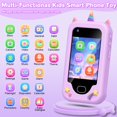thumbnail image 2 of Teléfono inteligente Toy Smartphone Lapare Kids para niñas de 3 a 10 años, 2 of 8