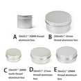 thumbnail image 4 of Xingzhi Boîte Cadeau Ronde en Aluminium Vide Réutilisable 20ml/39*20mm, 4 of 6