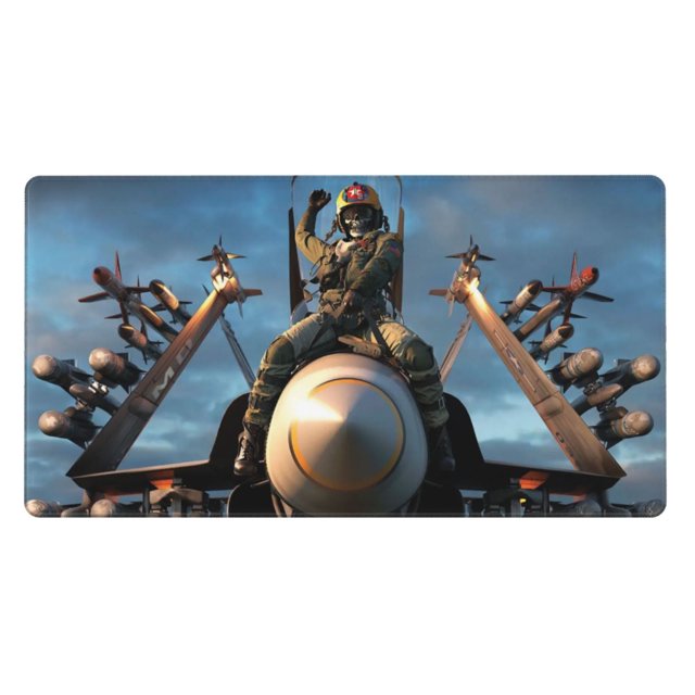 Alfombrilla de ratón Megadeath para juegos, alfombrilla de ratón grande de goma antideslizante para trabajar, jugar, oficina, 15,8 x 29,5 pulgadas