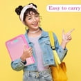 thumbnail image 2 of Hand-held Organ Bag Paper File Folder Portable Vertical Organ Bag 13 Layer File Folder with Button Closure Document, 2 of 6