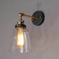 thumbnail image 4 of Ceiling Fans Glass Shade Light Cover Ceiling Fan Light Replacements Clear for Chandelier Bulb, 4 of 9