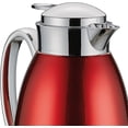 thumbnail image 4 of Cilio Venezia Insulated Coffee Carafe with Glass Liner 34 Ounce Red, 4 of 5