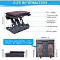 thumbnail image 5 of Foot Rest for Under Desk at Work,Height Adjustable Infinite Angle Under Desk Footrest,Ergonomic Foot Stools for Under Office Desk, Height Up to 10.6", Large 15.75" x 12.4" Panel, 5 of 17