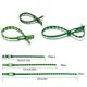 thumbnail image 2 of 150 Uds. Bridas ajustables para plantas de jardín, bridas de plástico para cables, bridas de soporte para plantas verdes, bridas flexibles para árboles WD.WDQZL Hogar, 2 of 5