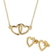 thumbnail image 1 of Juego de Joyería para Mujer Corazón LuckyLy, Set de Collar y Aretes Acero Inoxidable Baño Oro Rosa 14k, Oro 14k o Plata, Modelo Elsie Oro Rosa dorado Unitalla, 1 of 6
