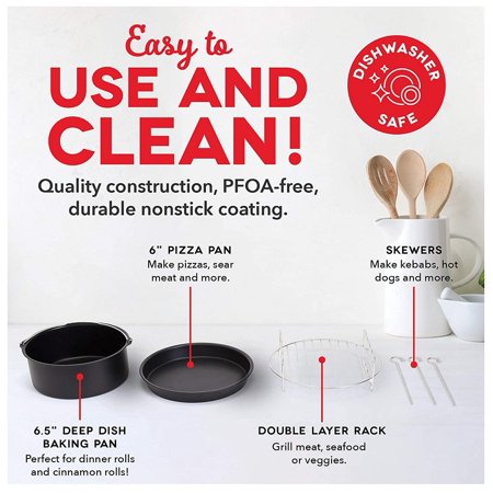 dash 2 quart air fryer accessories