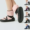 thumbnail image 6 of ZACPNCV Ballet Shoes for Girls Split Sole Canvas Kids Dance Shoe Boys Slip on Jazz Ballerina Slippers Black, 6 of 6