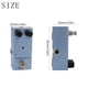 thumbnail image 4 of IRIN EF-07 Electric Guitar Effect Pedal Portable Guitar Effector Mini Single Electric Guitar Effect Pedal with True Bypass - Analog Chorus (Sky Blue), 4 of 5