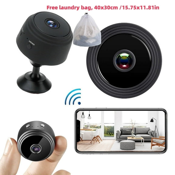 1PC Mini WiFi Camera Mini Camera Wireless 1080P Full Home Security Micro Cam Video Audio Recorder Camcorder Night Vision Micro Camera