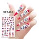 thumbnail image 3 of Pegatinas para decoración de uñas del 4 de julio, calcomanías autoadhesivas para decoración de uñas con bandera, decoraciones para uñas del Día de la Independencia, diseño de corazón de mariposa en, 3 of 6
