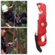 thumbnail image 3 of Descensor de escalada, equipo de descenso de parada de frenado automático, parada única de bloqueo automático, equipo de equipo de escalada de rapel rojo Soledad descensor de escalada en roca, 3 of 7