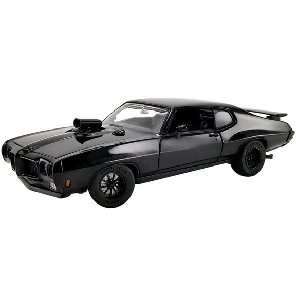 1970 Pontiac GTO Judge "Justified" Black "Drag Outlaws" Series Limited Edition to 564 pieces Worldwide 1/18 Diecast Model Car by ACME