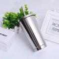 thumbnail image 1 of Anself 500ml 304 Stainless Steel Cup Set with Straw Lid, 1 of 6