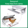 thumbnail image 4 of Automatic Chicken Feeder, Steel Automatic Poultry Feeder with Lid for Farm, 4 of 7