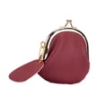 thumbnail image 4 of Monedero Kiss Lock Fernando organizador de monedas vintage rojo, 4 of 8