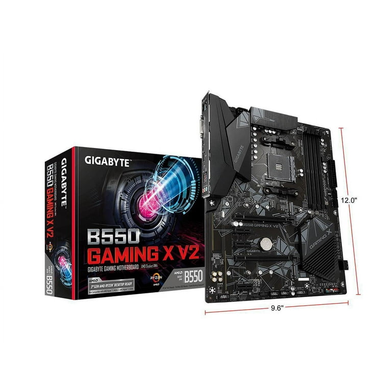 B550 GAMING X V2 16GB セット GIGABYTE B550 GAMING X V2 AM4 AMD Ryzen Motherboard, SATA